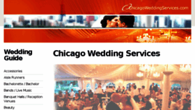 What Chicagoweddingservices.com website looked like in 2017 (6 years ago)