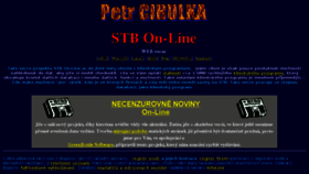 What Cibulka.com website looked like in 2017 (6 years ago)