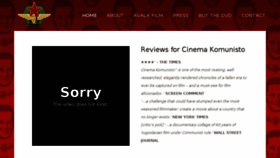 What Cinemakomunisto.com website looked like in 2017 (6 years ago)