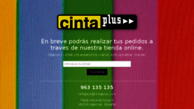 What Cintaplus.com website looked like in 2017 (6 years ago)