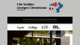 What Cite-clemenceau-montpellier.fr website looked like in 2017 (6 years ago)