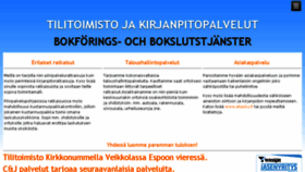 What Cj-palvelut.fi website looked like in 2017 (6 years ago)