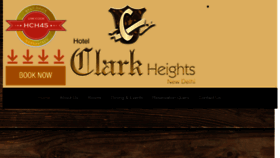 What Clarkhotels.com website looked like in 2017 (6 years ago)
