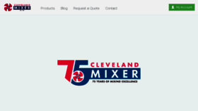 What Clevelandmixer.com website looked like in 2017 (6 years ago)
