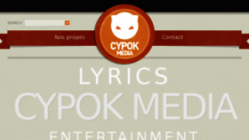 What Cypok-media.com website looked like in 2017 (6 years ago)
