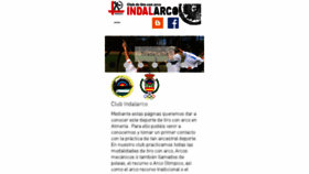 What Clubindalarco.es website looked like in 2017 (6 years ago)