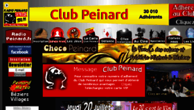 What Clubpeinard.com website looked like in 2017 (6 years ago)