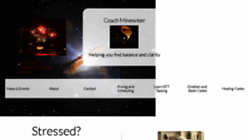 What Coachminewiser.com website looked like in 2017 (8 years ago)