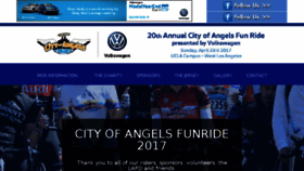 What Coafunride.com website looked like in 2017 (6 years ago)
