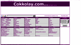 What Cokkolay.com website looked like in 2017 (6 years ago)