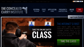 What Concealed-carry.net website looked like in 2017 (6 years ago)