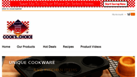 What Cookschoice.com website looked like in 2017 (6 years ago)