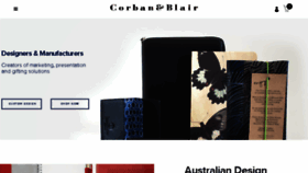 What Corbanblair.com.au website looked like in 2017 (6 years ago)