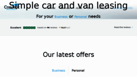 What Conceptvehicleleasing.co.uk website looked like in 2017 (6 years ago)