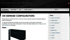What Configuratorondemand.com website looked like in 2017 (6 years ago)
