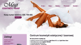 What Cosmeticlaser.pl website looked like in 2017 (6 years ago)