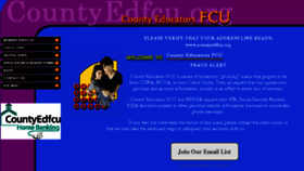 What Countyedfcu.org website looked like in 2017 (6 years ago)