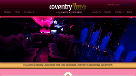 What Coventrylimo.com website looked like in 2017 (6 years ago)