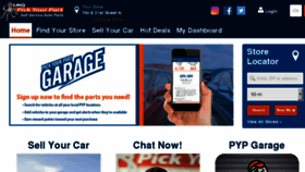 What Crazyraysautoparts.com website looked like in 2017 (6 years ago)