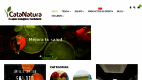 What Catanatura.com website looked like in 2017 (6 years ago)