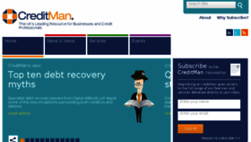 What Creditman.co.uk website looked like in 2017 (6 years ago)