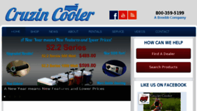 What Cruzincooler.com website looked like in 2017 (6 years ago)