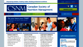 What Csnm.ca website looked like in 2017 (6 years ago)