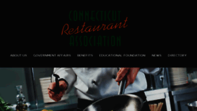 What Ctrestaurant.org website looked like in 2017 (6 years ago)