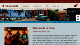 What Cubaonline.nl website looked like in 2017 (6 years ago)