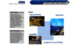 What Cure.at website looked like in 2017 (6 years ago)