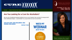 What Cureforalcoholism.com website looked like in 2017 (6 years ago)