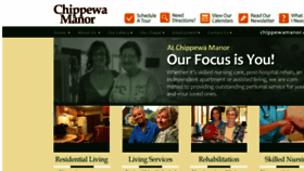 What Chippewamanor.com website looked like in 2017 (6 years ago)