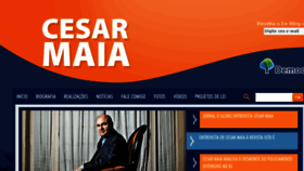 What Cesarmaia.com.br website looked like in 2017 (6 years ago)