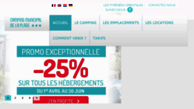 What Camping-municipal-de-la-plage.com website looked like in 2017 (6 years ago)