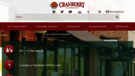 What Cranberrytownshiptoday.com website looked like in 2017 (6 years ago)