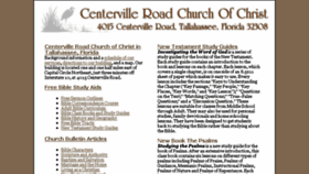 What Centervilleroad.com website looked like in 2017 (6 years ago)