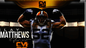 What Claymatthews52.com website looked like in 2017 (6 years ago)