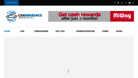 What Carinsurance.arrivealive.co.za website looked like in 2017 (6 years ago)
