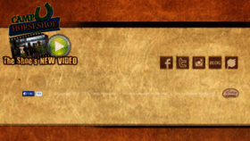 What Camphorseshoe.com website looked like in 2017 (7 years ago)