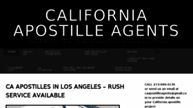What Caapostilleagents.com website looked like in 2017 (6 years ago)