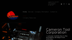What Camerontool.com website looked like in 2017 (6 years ago)