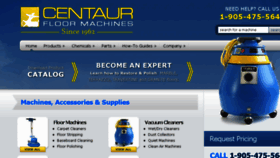 What Centaurmachines.com website looked like in 2017 (6 years ago)
