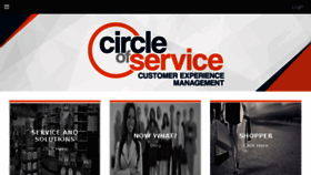 What Circle-of-service.com website looked like in 2017 (6 years ago)