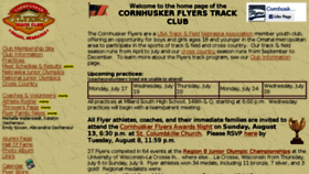 What Cornhuskerflyers.org website looked like in 2017 (8 years ago)