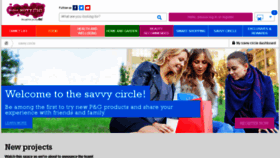 What Circle.supersavvyme.co.uk website looked like in 2017 (6 years ago)