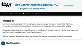 What Cr-anesthesia.com website looked like in 2017 (6 years ago)