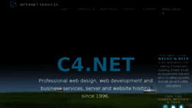What C4.net website looked like in 2017 (6 years ago)