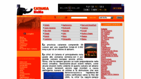 What Catania-sicilia.it website looked like in 2017 (6 years ago)