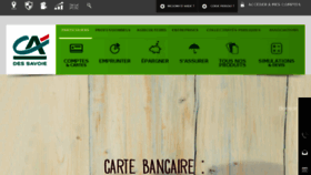 What Ca-des-savoie.fr website looked like in 2017 (6 years ago)