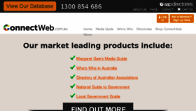 What Connectweb.com.au website looked like in 2017 (6 years ago)